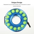 thumbnail image 4 of facefd Dive Finger Reel Professional High Density Rope Aluminum Cave Diving Tech Spool Water Sports Accessories Black Blue, 4 of 6
