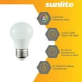 thumbnail image 3 of Sunlite LED A15 Refrigerator Light Bulb, 5.5 Watts (40W Equivalent), 450 Lumens, Medium Base (E26), Dimmable, Frosted Finish, UL Listed, 5000K Daylight, 6 Pack, 3 of 5