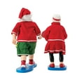 thumbnail image 3 of Department 56 Possible Dreams Santa Mrs. Claus Pickleball Season Multicolor Christmas Figurine 10.5in H, 3 of 4