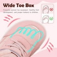 thumbnail image 4 of Stepedia Kids Girls Boys Snow Boots Barefoot Wide Toe Box Faux Fur Walking Shoes Waterproof Winter Boots for Outdoor, Pink, 4 of 7