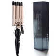 thumbnail image 3 of 5-Barrel 15mm Egg Roll Hair Curler Hair Curling Iron Hair Waver Hair Crimper Temperature Adjustable Hair Styling Tool, 3 of 5