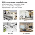 thumbnail image 5 of Toilet Paper Holder Super Storage Suction Cup Wall Mount Removable Rack, 5 of 5
