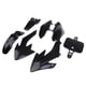 thumbnail image 1 of Kit De Defensa De Cuerpo De Motocicleta De Plástico Para Crf50 Crf per per per Negro, 1 of 6