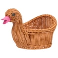 thumbnail image 1 of Forma de pato Canasta tejida de mesa Cesta de frutas Canasta de almacenamiento Canasta de plástico Canasta de plástico, 1 of 5