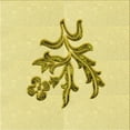 thumbnail image 1 of Ahgly Company Indoor Square Patterned Sun Yellow Area Rugs, 5' Square, 1 of 6