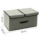 thumbnail image 3 of Caja Organizadora Plegable Segos Gris Tapa Doble 2 Divisiones, 3 of 4