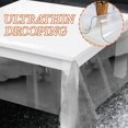 thumbnail image 2 of Cookware sets transparent family dining table cloth 137cmx100cmx0.02cm, 2 of 5