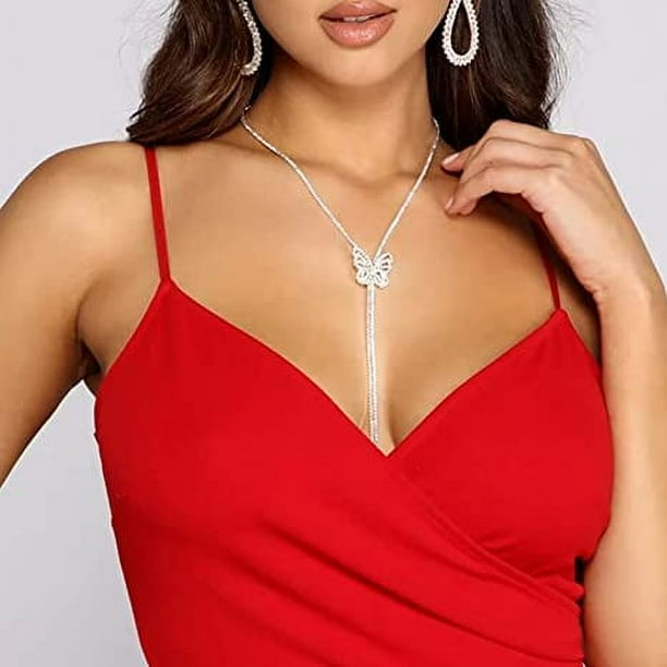 Collares para vestido rojo new arrivals