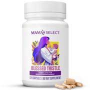 Mama’s Select Organic Blessed Thistle Capsules – Natural Lactation Support for Breastfeeding Moms, Vegan, Non-GMO, Gluten-Free, Third-Party Tested