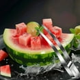 thumbnail image 3 of XYRSRUW Watermelon Slicing Tool, Stainless Steel Watermelon Cutter with Solid Handle, Fruit Divider for Easy Serving, Portable Watermelon Knife for Summer Picnics, 3 of 8