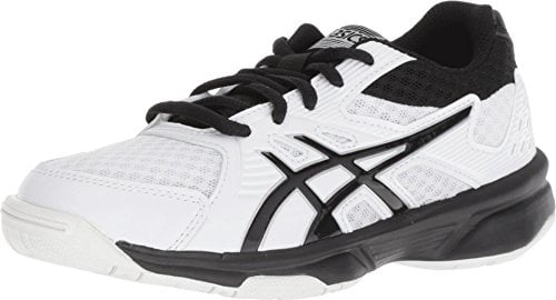 Puur Reis geestelijke ASICS Kid's Upcourt 3 GS Volleyball Shoes, 7M, White/Black - Walmart.com