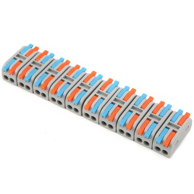 Wire Conductor Connector, Conductor Terminal Fast Lighting Terminal Block For 0.08-4mm² Wire