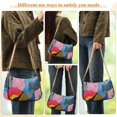 thumbnail image 4 of FORMRS Womens Shoulder Bag with Chain Strap Clutch Purse Cute Tote Handbag, Stripes Pattern, 4 of 7
