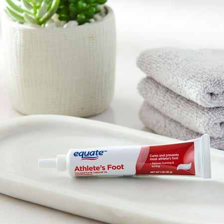 (3 pack) Equate Athlete's Foot Antifungal Cream, Tolnaftate 1%, 1 oz