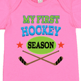 thumbnail image 4 of Inktastic My First Hockey Season Boys or Girls Baby Bodysuit, 4 of 5
