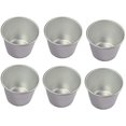 thumbnail image 1 of AMERTEER 6 Pcs Nonstick Individual Tumblers Popovers Chocolate Molten Pudding Cups Raspberry Mold, 1 of 6
