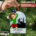 thumbnail image 4 of Personalized Christmas Dance Ornament 2024 - Dance Ornament for Girl Brunette Dancing Christmas Decorations Dancer Ornaments for Christmas Tree Dancer Christmas Ornaments by Elves, 4 of 9