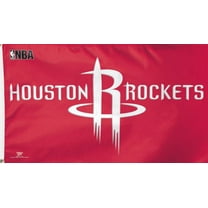 Houston Rockets NBA Deluxe Grommet Flag Licensed Basketball Banner 3' x 5'