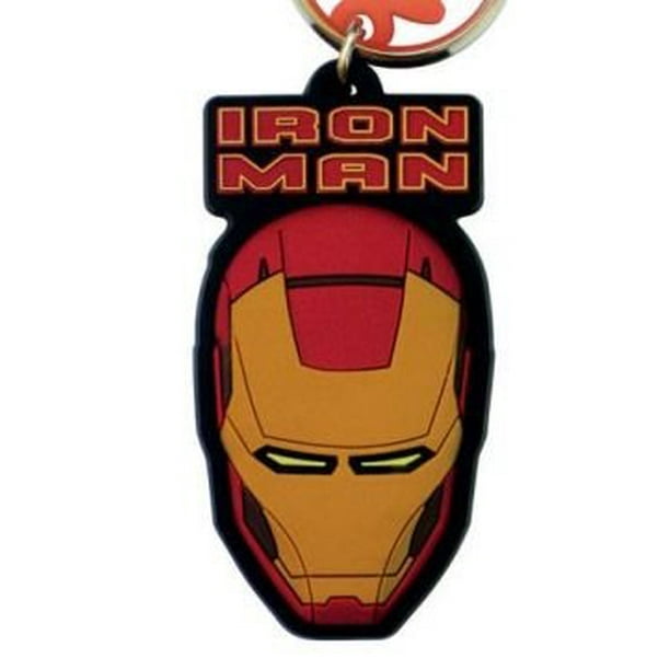 Marvel PVC Key Chain Marvel Iron Man Gifts Toys Soft Touch New