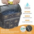 thumbnail image 3 of Witchy Cosmic Cooler Backpack - Insulated 20L Backpack Cooler with Starry Night Aesthetic, Leakproof & Lightweight, 3 of 4