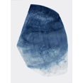 thumbnail image 2 of Woods, Maya 25x32 Black Ornate Wood Framed with Double Matting Museum Art Print Titled - Luminous Blue II, 2 of 4