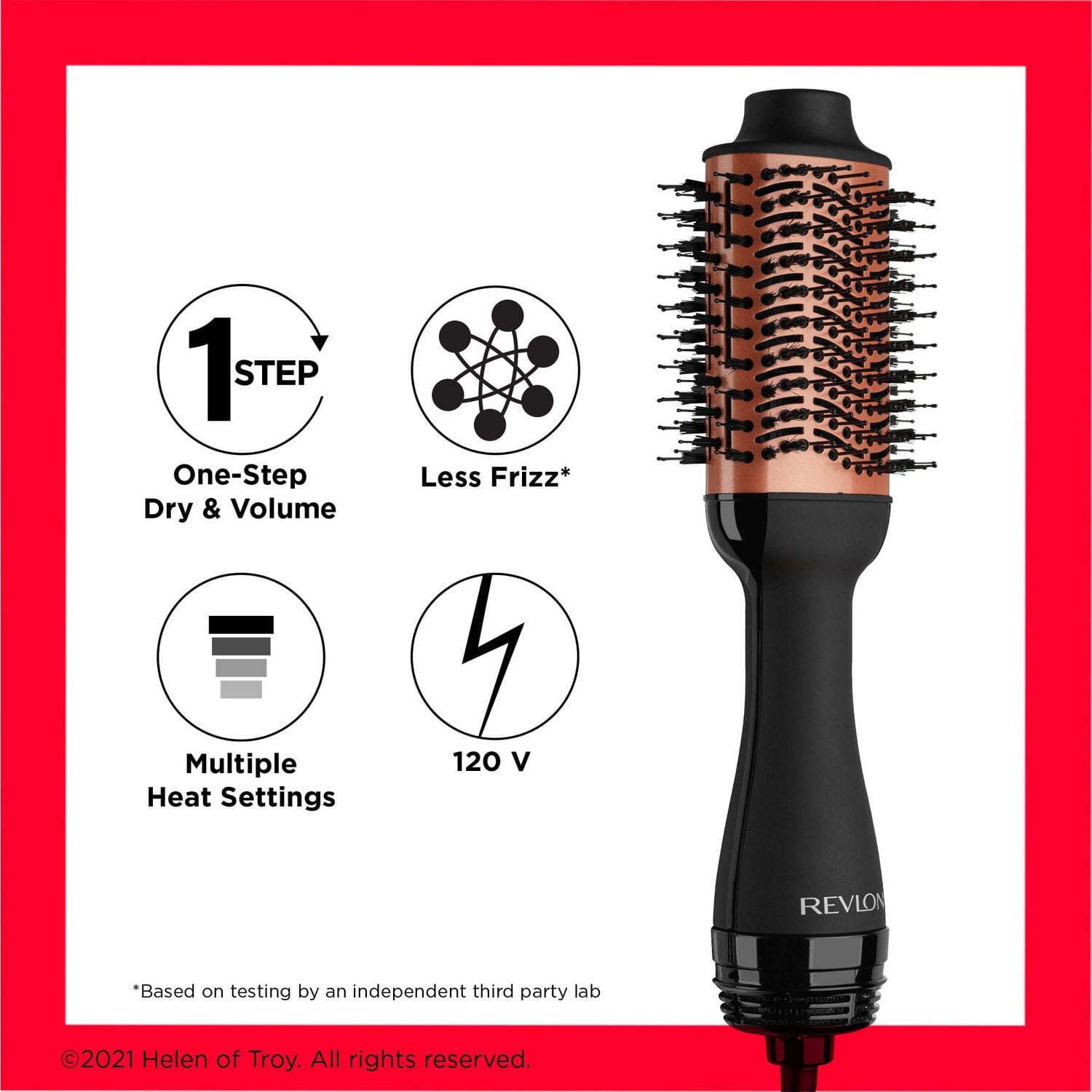 Revlon Salon One-Step Hair Dryer and Volumizer, Power of a dryer, volume of a styler