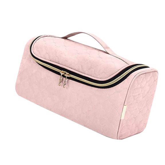 Soidarity Hair Curler Accessories Storage Bag Hanging Organizer Accessory Styling Cuidado del cabello Rosa