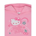 thumbnail image 3 of Hello Kitty Girls Graphic Hooded Sweatshirt with Long Sleeves, Sizes 4-18, 3 of 3