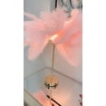 thumbnail image 6 of Homary Loftus Art Deco Pink Feather Gold Table Lamp Unique Lighting, 6 of 9