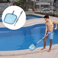 thumbnail image 5 of Pool Skimmer Net with 17-41 inch Telescopic Pole Leaf Skimmer Mesh Rake Net for Spa Pond, 5 of 5