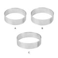 thumbnail image 1 of maskred Premium Stainless Steel Ring Durable And Eco-Friendly Construction 3 inch, 1 of 6