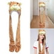 thumbnail image 4 of 2x Lindo Animal Felpa Personaje Sombrero Guantes Bufanda Accesorios de Fotos para Mujeres Niñas jirafa Yuyangstore Sombrero de novedad, 4 of 8