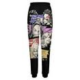 thumbnail image 4 of Demon Slayer Women's Jogger Track Pants Print Drawstring Lounge Sweatpants Casual Trousers for Yoga, Workout L, 4 of 7