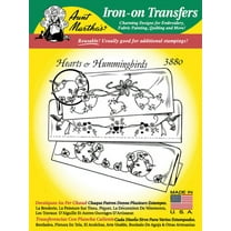 Aunt Martha's #3880 Hearts & Hummingbirds