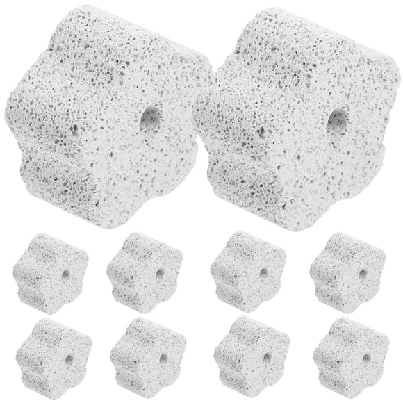 KAKOWELY 10 piedras para masticar y moler dientes de hámster, piedras molares para animales pequeños.