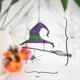 thumbnail image 5 of Sombrero de para Colgar en la Ventana, Decoración de Halloween, Decoración Gótica de Halloween, 5 of 5