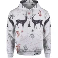 thumbnail image 3 of Sudadera con capucha y sudaderas Pinecone New Santa Claus Sudadera con capucha para hombre Impresión 3D Ropa Y2k Copo de nieve Regalo de Navidad Moda Genial, 3 of 5