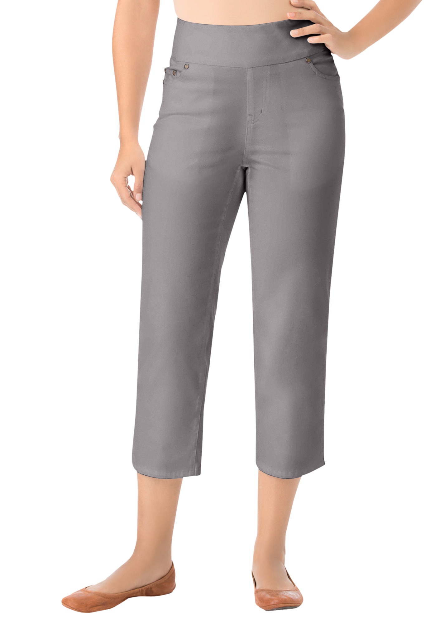 walmart plus size capri pants