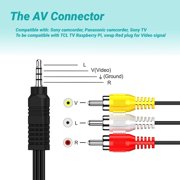 Yolmary 5ft AV 3 RCA Audio Video Cable AV Cable Compatible with Roku LT, Roku HD, Roku XD, Roku XS