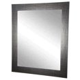 thumbnail image 1 of American Made Miroir Mural à Cadre Noir à Cadre Rayé 32 x 50 Po BM005L2, 1 of 1