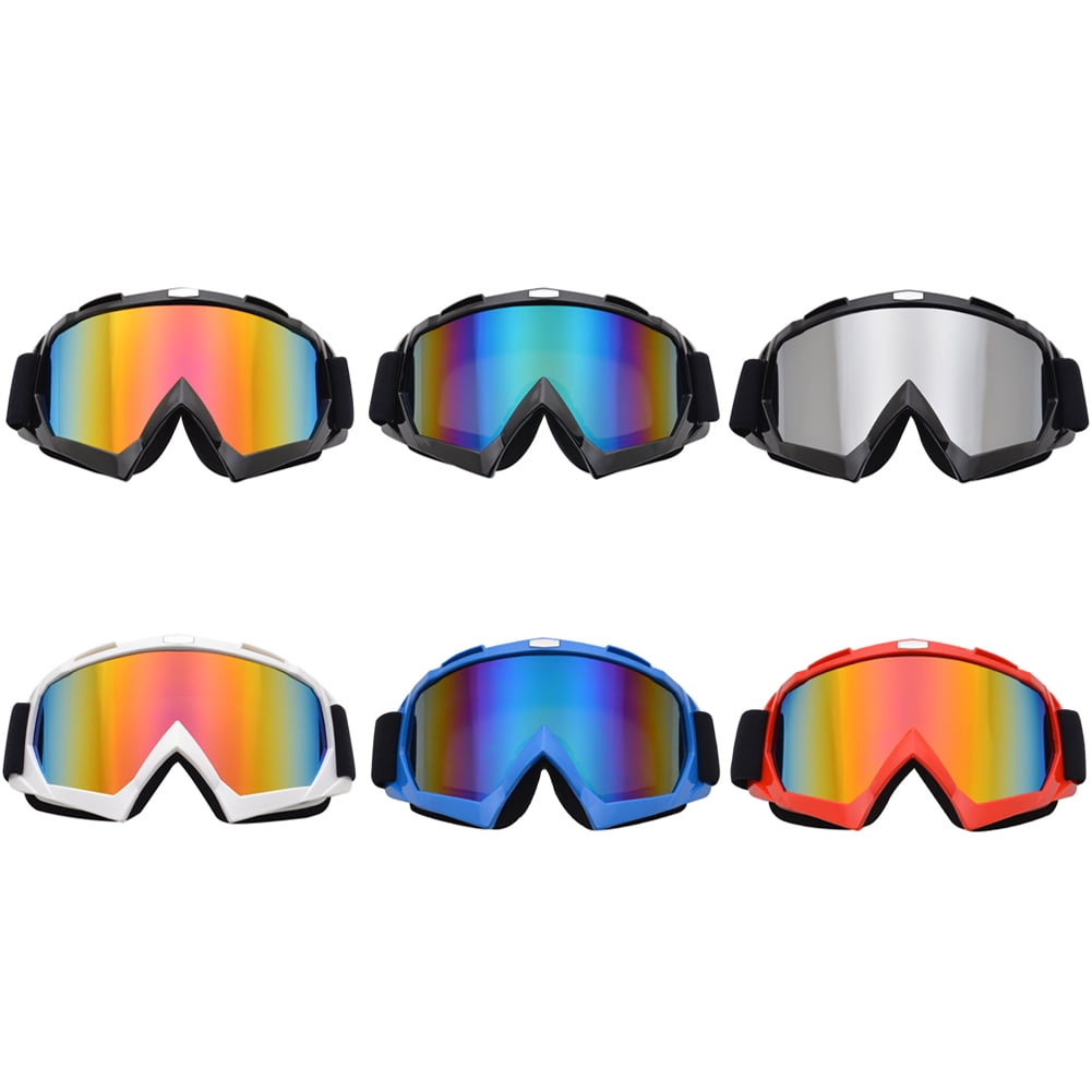 Dirt Bike Goggles Motocross Goggles Adult ATV Motorcycle Glasses for Men Windproof Mx Dirtbike Racing Safety Riding Goggles 