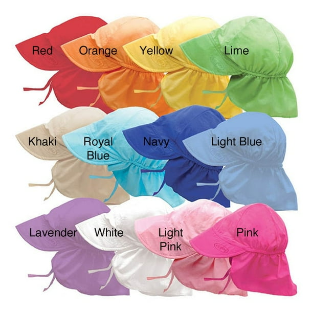 iPlay Newborn Solid Flap Sun Protection Hat