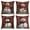 Red Snownman, variant on Dashan Red Christmas Throw Pillow Covers 18x18 4 PCS Winter Snowman Couch Cushion Pillowcases for Bedroom Home Decor