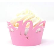 All About Details 10 Cupcake Wrappers,12pcs (Light Pink)