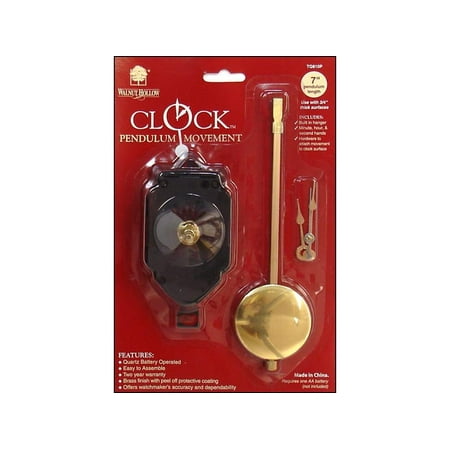 Walnut Hollow Pendulum Clock Mechanism: Small
