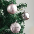 thumbnail image 7 of Inadays Christmas Balls Ornaments for Christmas Trees 104Pcs Shatterproof Plastic Christmas Ornament Set for Xmas Tree Decoration Hanging Ball for Holiday Wedding Party, Rose Gold, 7 of 7