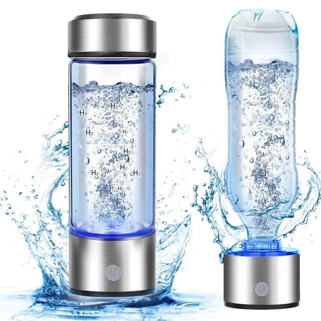 Botella de agua de hidrógeno Seducte 2200PPB SPE PEM 470ml portátil