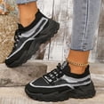 thumbnail image 6 of CHICVOMEY Comfort Casual Chunky Sneaker for Women Slip-On Walking Shoes Breathable Fashion Sneaker Lightweight Tennis Sneaker for Work Runing Walking, 6 of 7