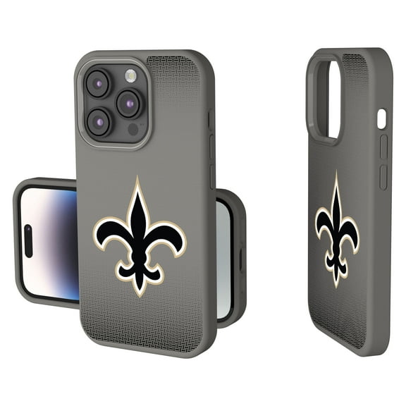 New Orleans Saints Linen Logo iPhone Soft Touch Case