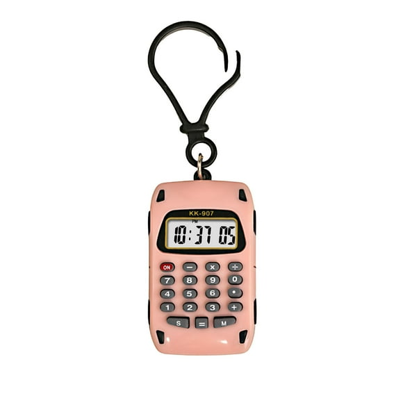 Calculatrice Mathématique Portable B avec Grand Écran, Corps Coloré, Facile à Utiliser pour l'École et le Bureau